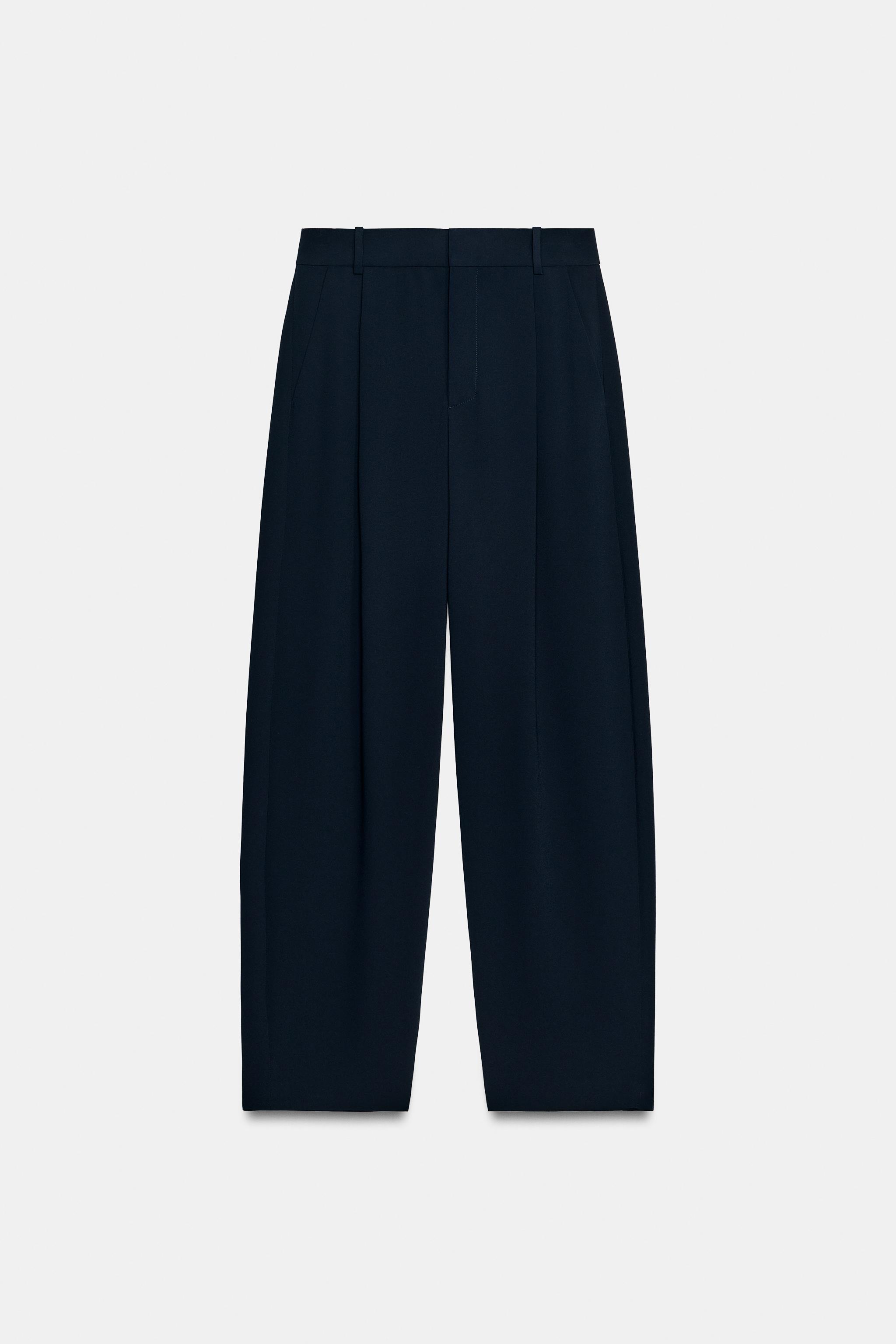PANTALON BALLOON À PINCES ZW COLLECTION